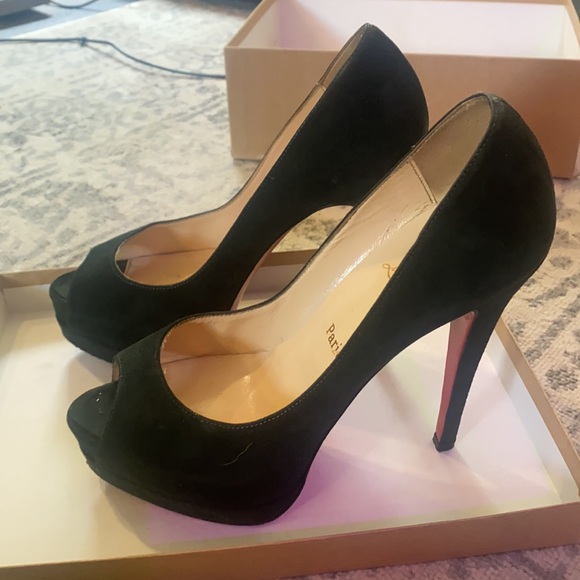 Christian Louboutin Altadama 140 Suede Heel - Picture 6 of 9